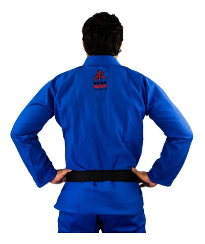 Kimono Jiu Jitsu Keiko Ultra Light 2.2 Azul Talla A0