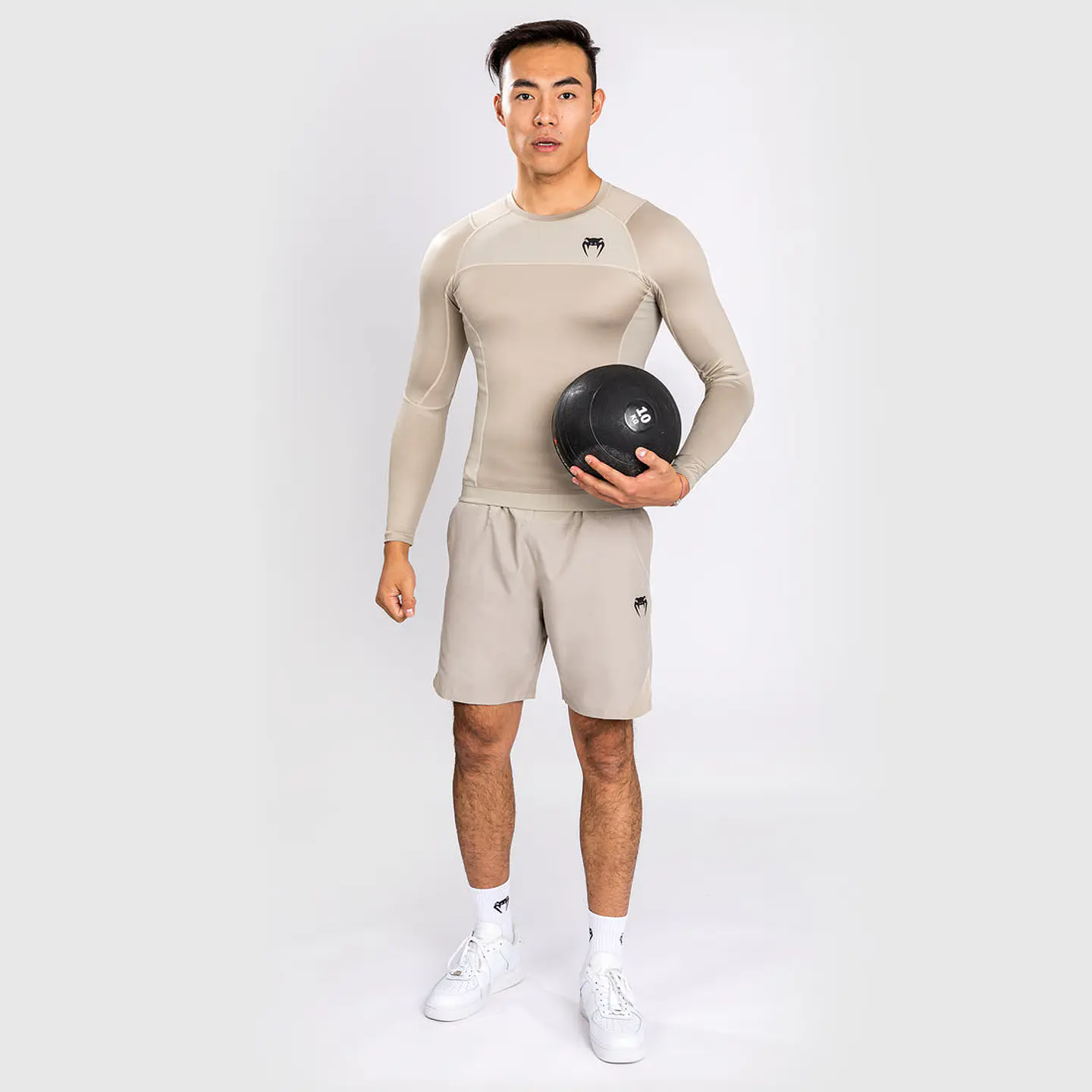 Venum G-Fit Rashguard Sand Long Sleeve 2