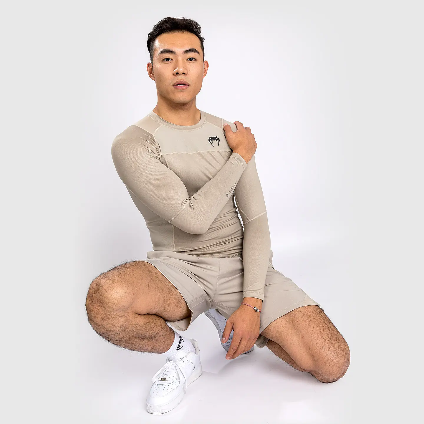 Venum G-Fit Rashguard Sand Long Sleeve 4