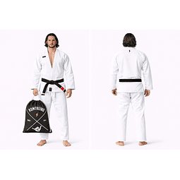 Pre-Venta 1 Kimono Bomtreino Classic White + BT Bag de Regalo