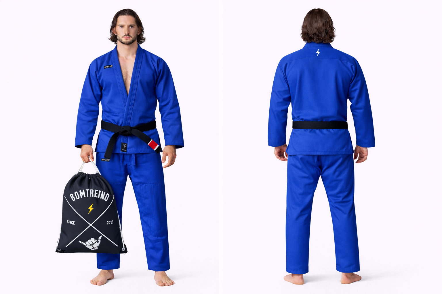 Pre-Venta 1  Kimono Bomtreino Classic Blue + BT Bag de Regalo