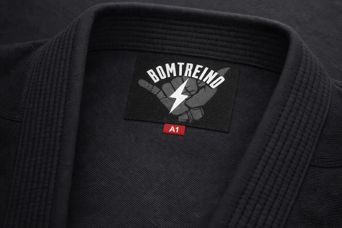 Kimono Bomtreino Classic Black + BT Bag de Regalo 3