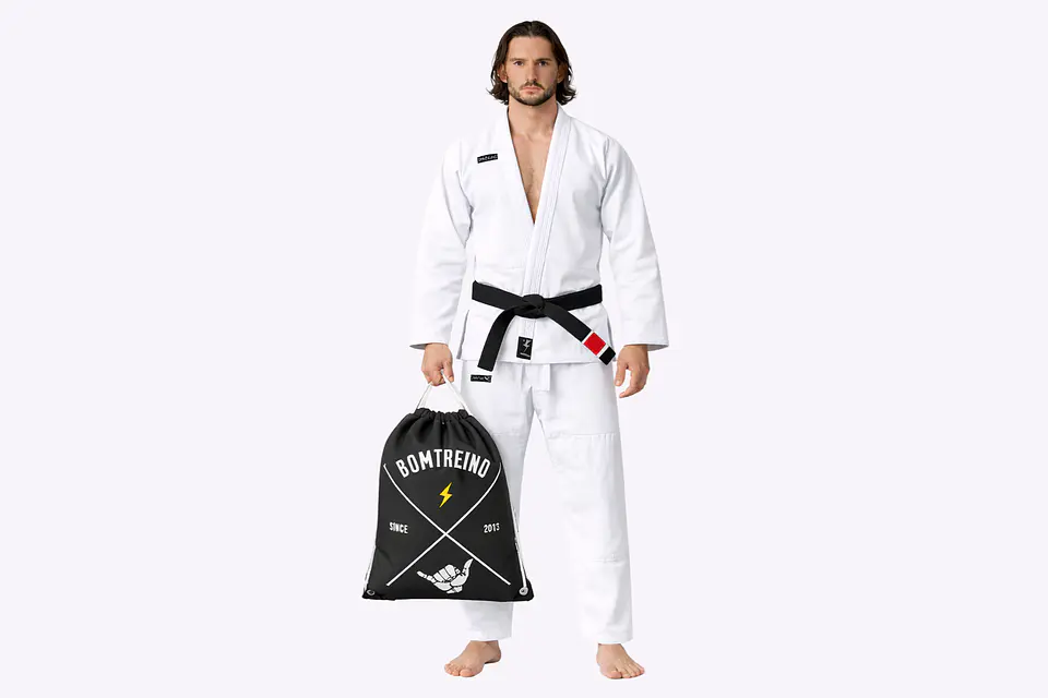 Kimono Bomtreino Classic White + BT Bag de Regalo 1
