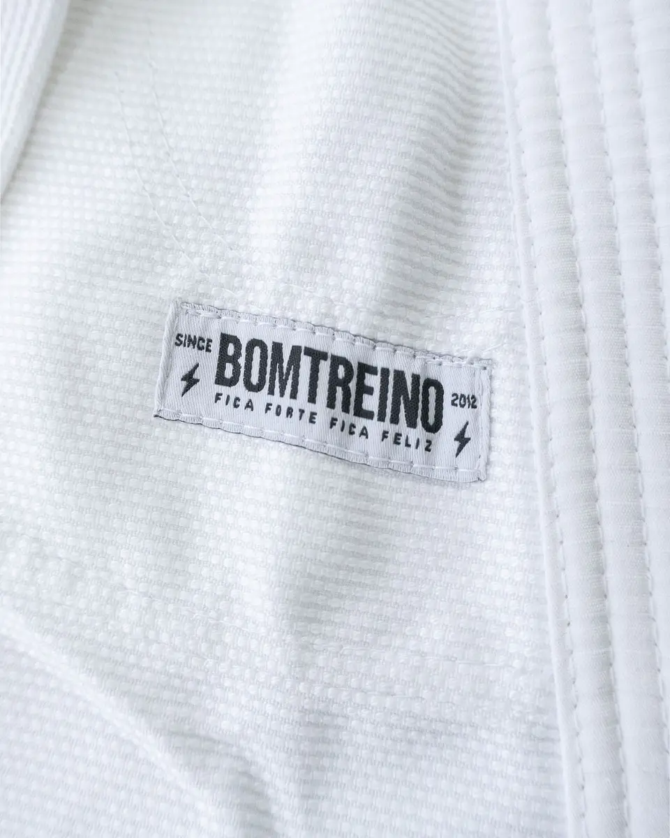 Kimono Bomtreino Classic White + BT Bag de Regalo 5