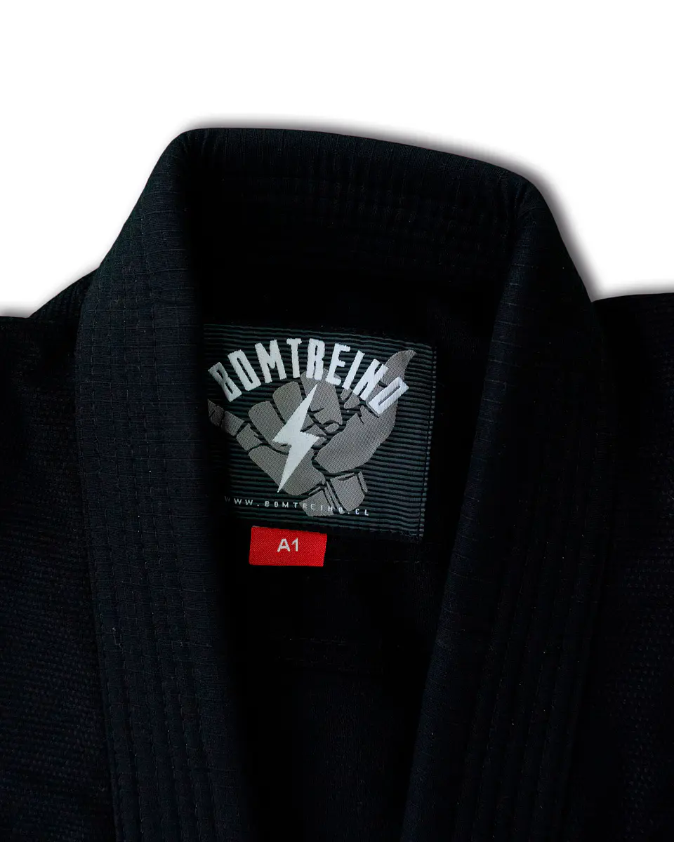 Kimono Bomtreino Classic Black + BT Bag de Regalo 3