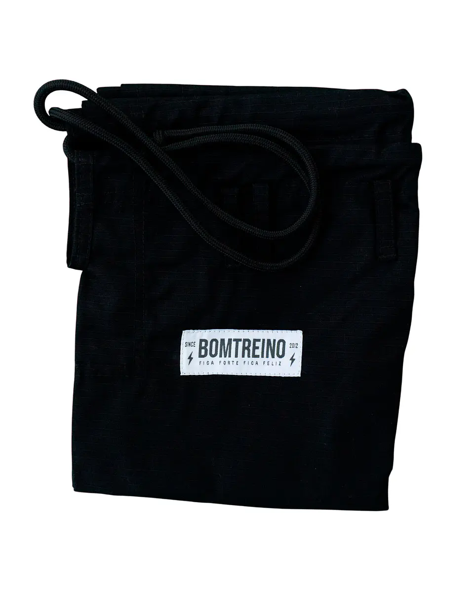 Kimono Bomtreino Classic Black + BT Bag de Regalo 6