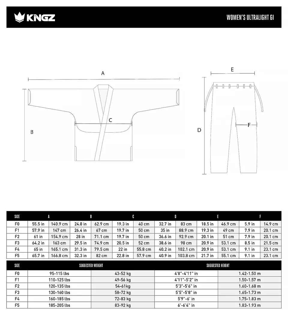 Pre-Venta Kimono Kingz Ultralight White 7