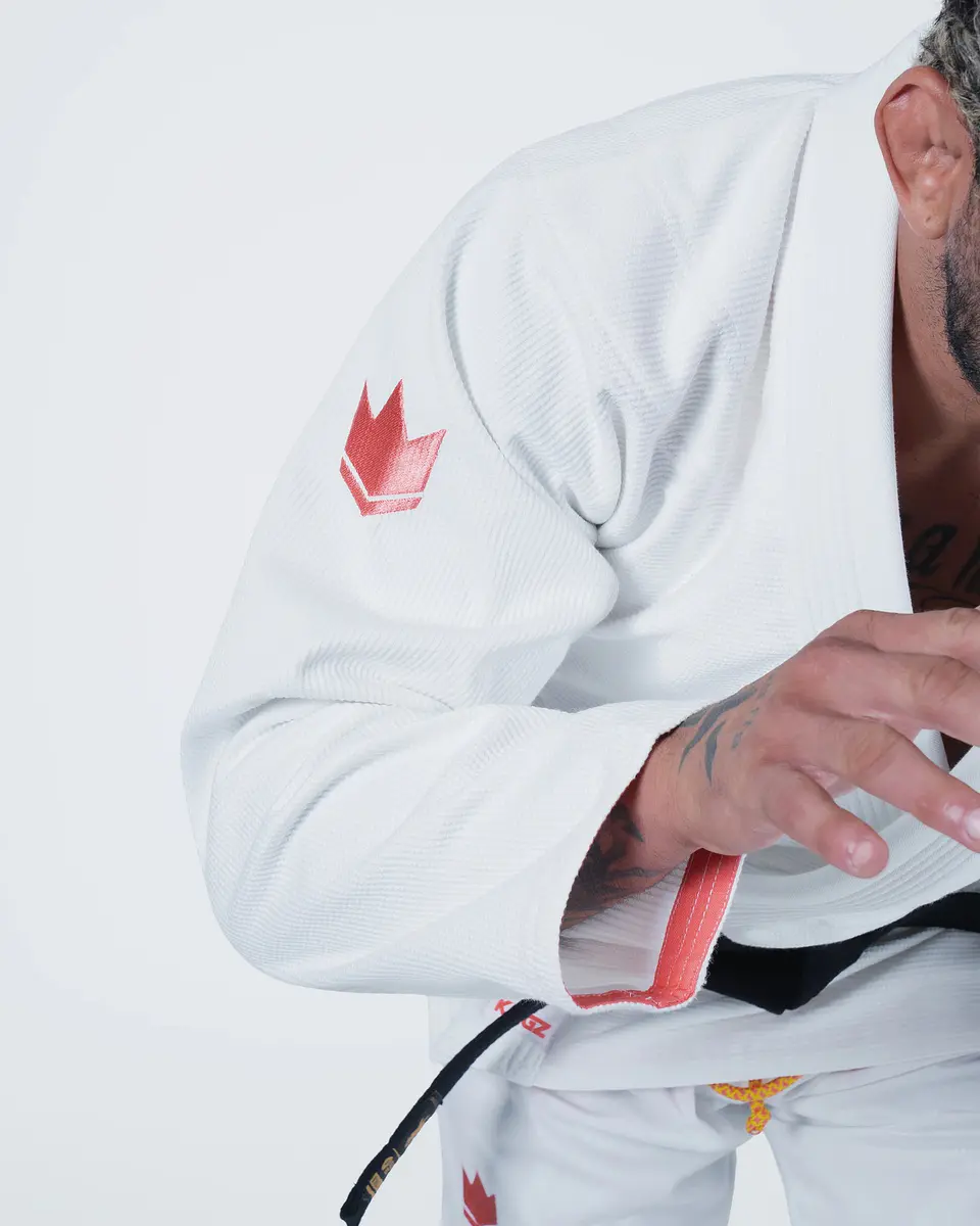 Pre-Venta Kimono Kingz One Guava V2 Blanco - Edicion Limitada 15