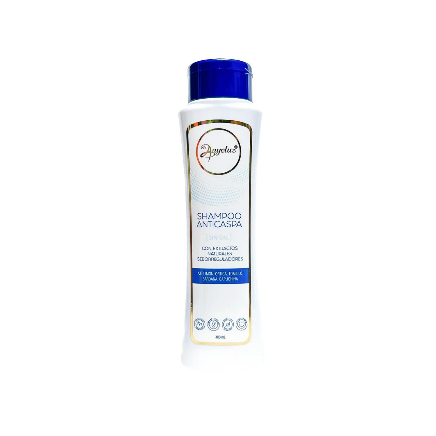 SHAMPOO ANYELUZ ANTICASPA 400 ML