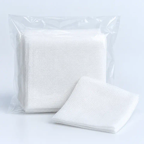 Gasa no tejida, 10 × 10 cm — paquete 100 unidades
