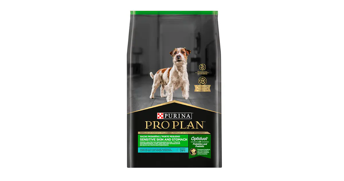 Alimento Pro Plan Adulto Raza Pequeña Stomach 3kg