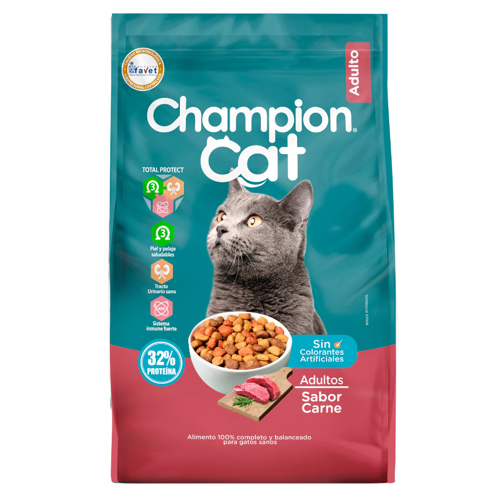 Alimento Champion cat carne 20kg