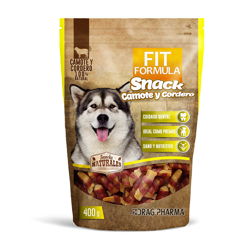 Snack Fit Formula Camote y Cordero 400gr