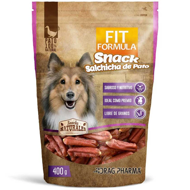 Snack Fit Formula Salchichas de pato 400gr