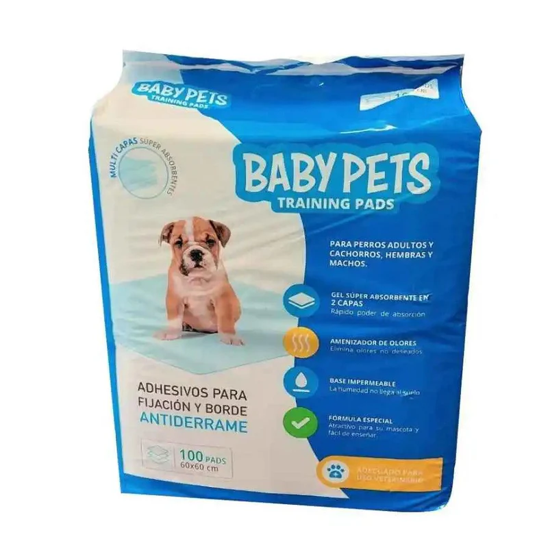 Sabanillas Baby Pets 60x60 100 Unidades