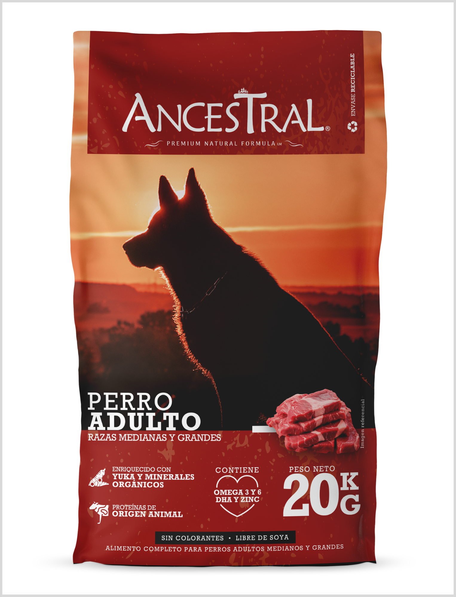 Alimento Ancestral Adulto 20kg