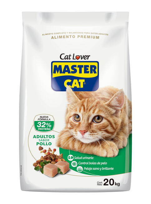 Alimento Master Cat Adulto Pollo 20kg