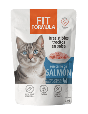 Pouch Fit formula Gato Salmon 85gr