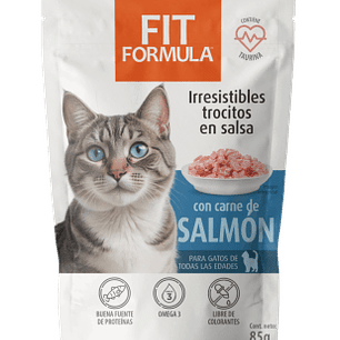Pouch Fit formula Gato Salmon 85gr