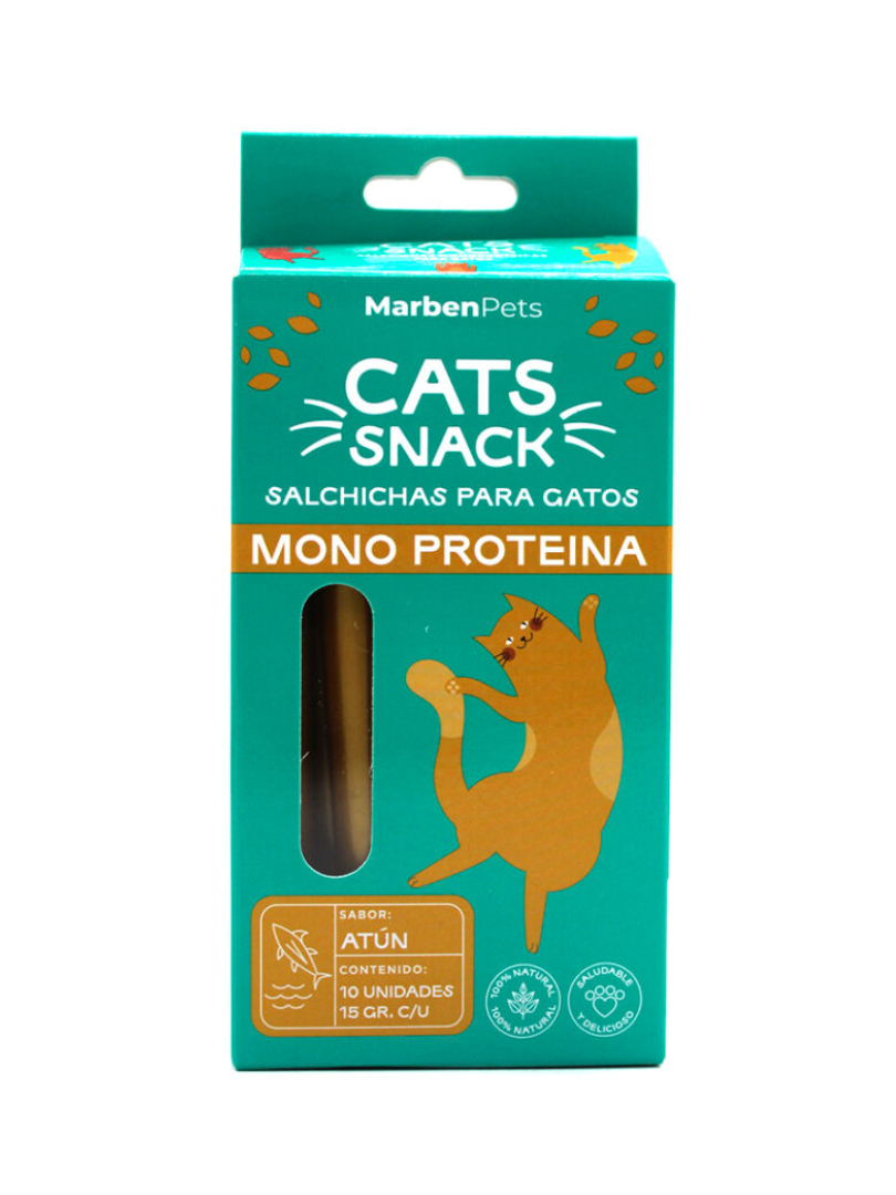 Salchicha para gatos Sabor Atun 10 unidades
