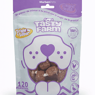 Snack TastyFarm Brocheta Triple sabor 120gr