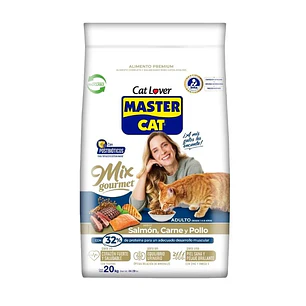 Alimento Master Cat Adulto Mix Gourmet 20kg