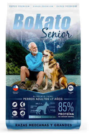Alimento Para Perros Bokato Senior 12kg