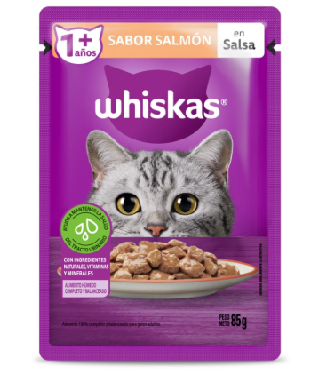 Pouch Whiskas Salmon