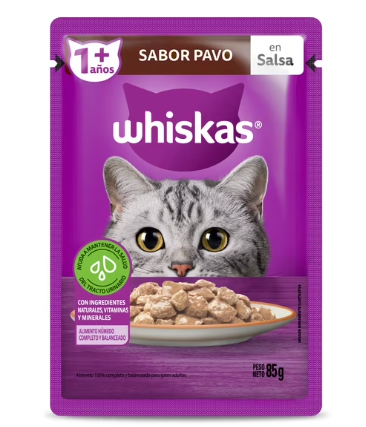 Pouch Whiskas Pavo