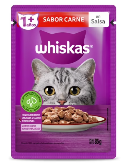 Pouch Whiskas Carne