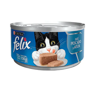 Lata Felix Sabor Pescado y Atún 156g