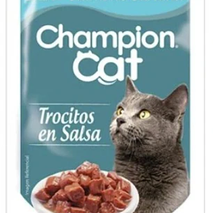 Pouch Champion Cat Salmon y Sardina