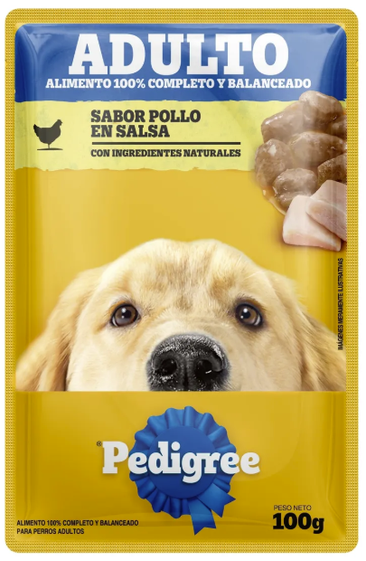 Pouch Pedigree Perro Adulto Pollo