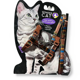 Arnes MarbenPets Gato con Correa Mix Escoces