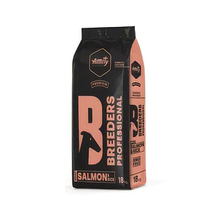 Alimento Amity Adulto Breeder Premium Salmón y Arroz 18kg