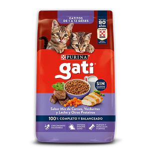 Alimento Gati kitten carne mix 15kg