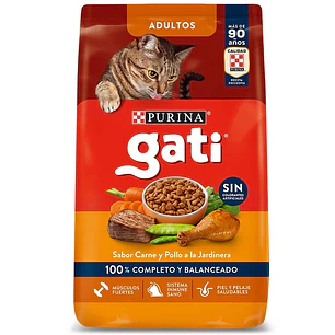 Alimento Gati adulto carne y pollo 15kg
