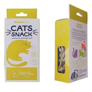 Snack Marbenpets Galleta con catnip sabor Conejo