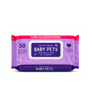 Toallita MarbenPets Humeda con Clorhexidina 50un