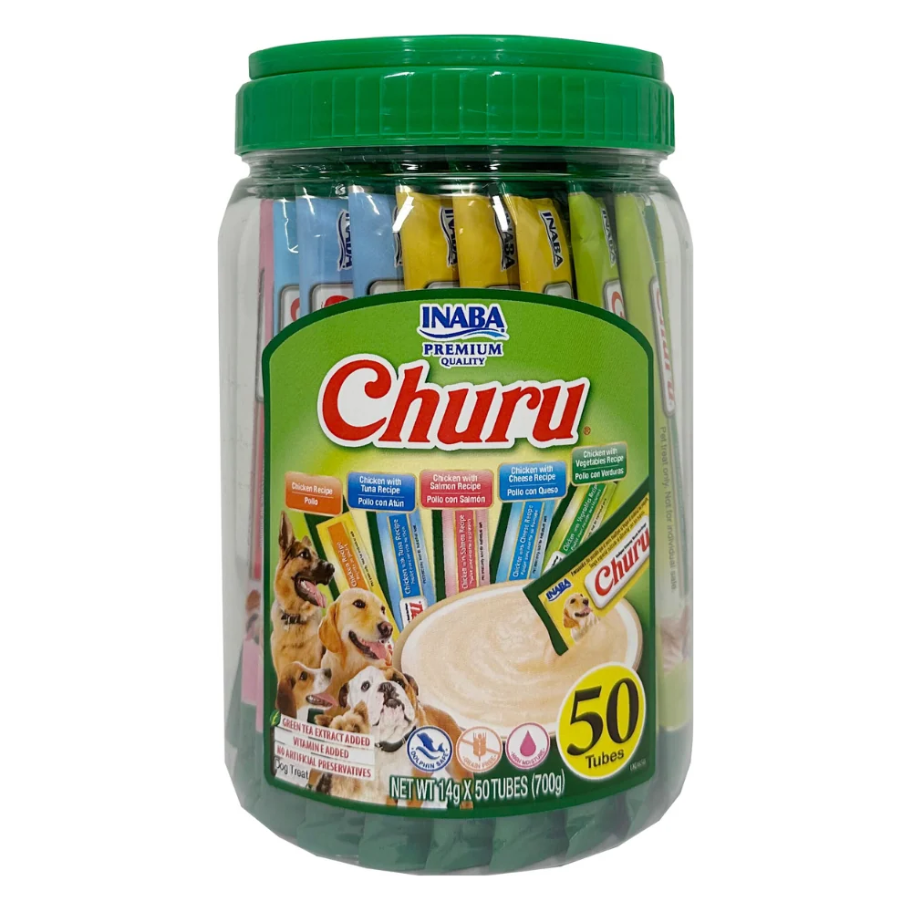 Tarro de Churu Para Perro Sabor Variedades 50 unidades