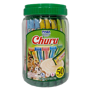 Tarro de Churu Para Perro Sabor Variedades 50 unidades