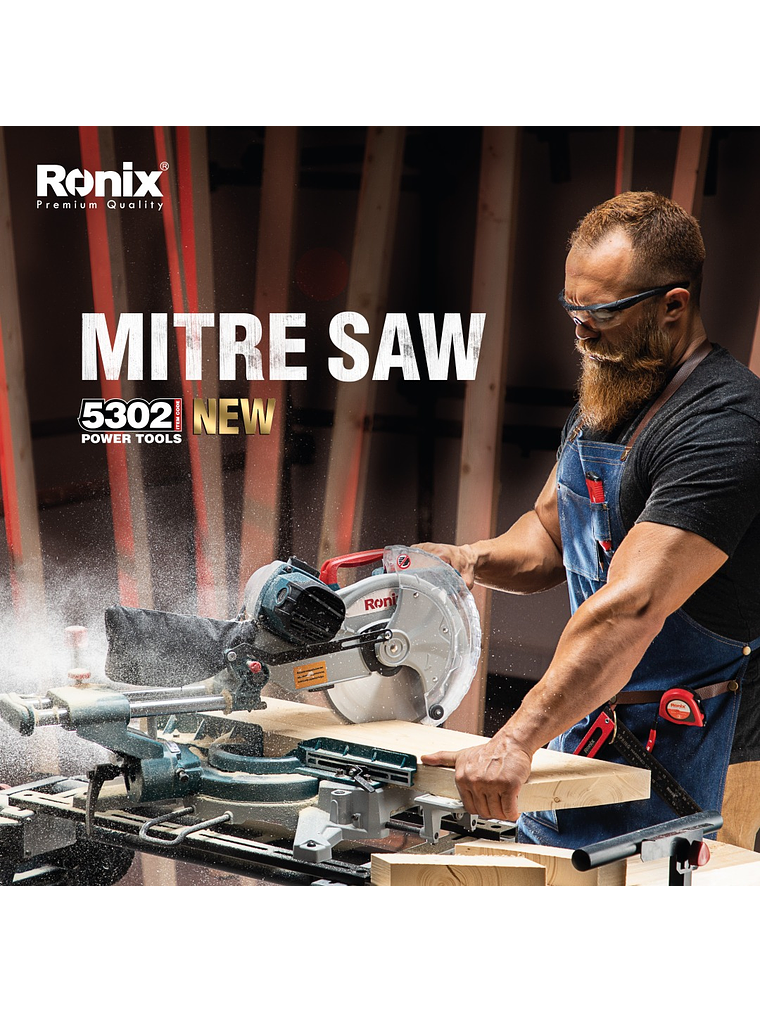 Ingleteadora Telescópica Ronix 5302 10