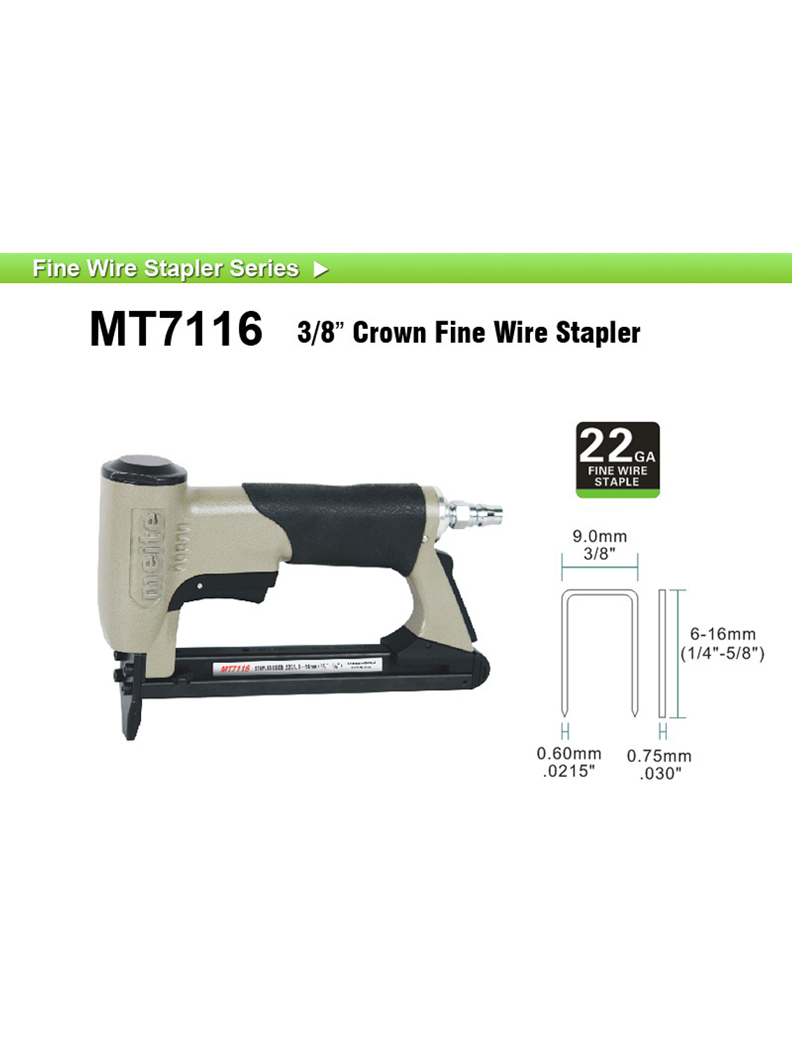 Corchetera Grapadora Meite 7116MT Profesional 2