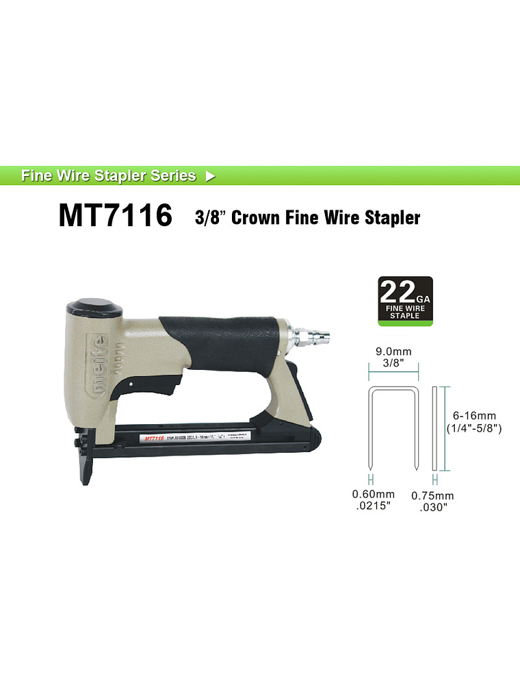 Corchetera Grapadora Meite 7116MT Profesional 2