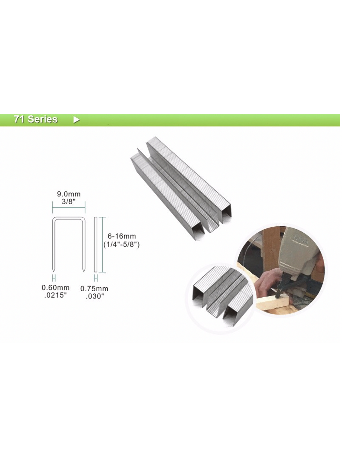 Corchetera Grapadora Meite 7116MT Profesional 3