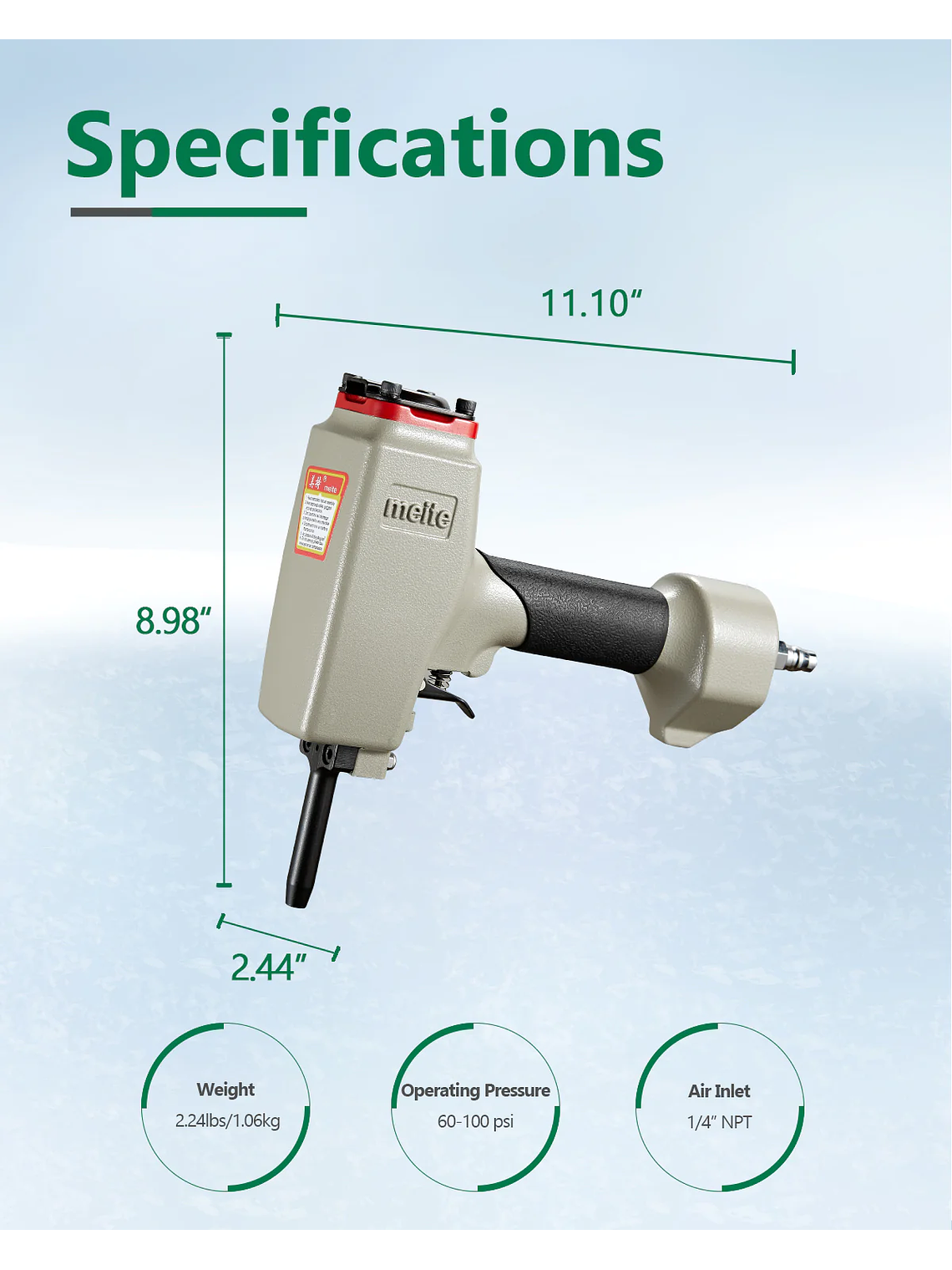 Pistola Removedora de Clavos Meite T50-SC 2