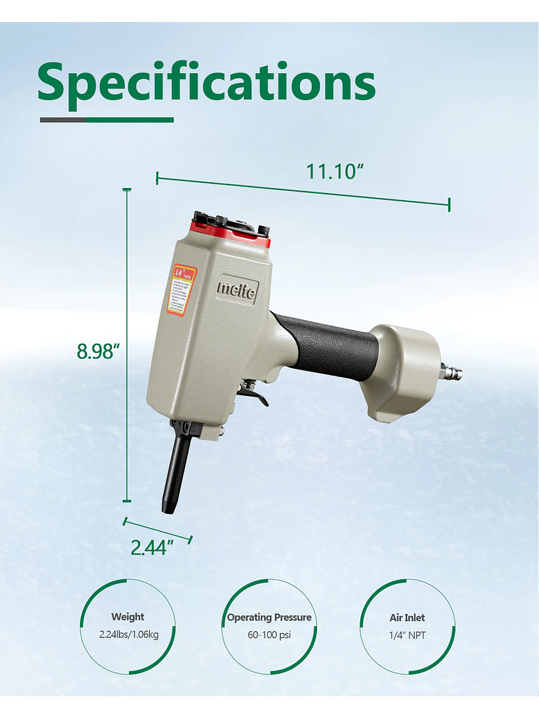 Pistola Removedora de Clavos Meite T50-SC 2