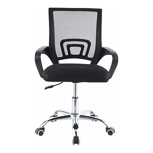 Silla Escritorio Oficina Luxor Giratoria Comfort 2108-3 Negra