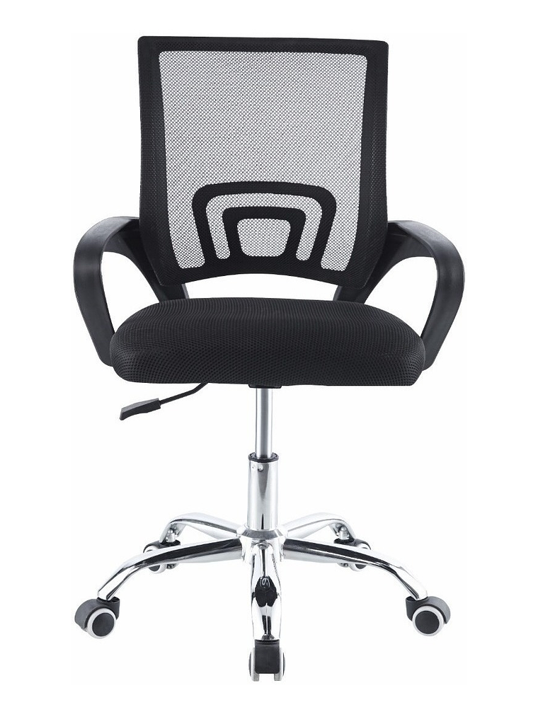 Silla Escritorio Oficina Luxor Giratoria Comfort 2108-3 Negra 1