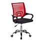 Silla Escritorio Oficina Luxor Giratoria Comfort 2108-31 Roja - Miniatura 1
